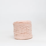 Just Peachy: Reclaimed T-Shirt Fabric Yarn
