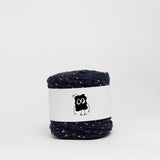 Dark Wedding: Reclaimed T-Shirt Fabric Yarn
