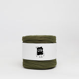 Arugula: Reclaimed T-Shirt Fabric Yarn