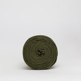 Arugula: Reclaimed T-Shirt Fabric Yarn