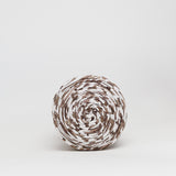 Cinnamon Sticks: Reclaimed T-Shirt Fabric Yarn