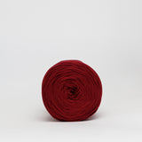 Rust: Reclaimed T-Shirt Fabric Yarn