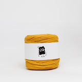 Ochre: Reclaimed T-Shirt Fabric Yarn