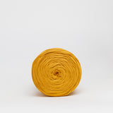 Ochre: Reclaimed T-Shirt Fabric Yarn