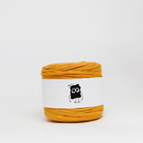 Honey: Reclaimed T-Shirt Fabric Yarn