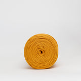 Honey: Reclaimed T-Shirt Fabric Yarn