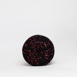 Polka Red: Reclaimed T-Shirt Fabric Yarn