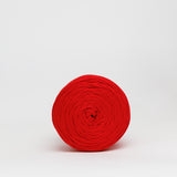 Salsa: Reclaimed T-Shirt Fabric Yarn