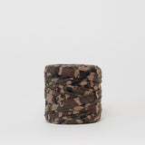Forest Camo: Reclaimed T-Shirt Fabric Yarn