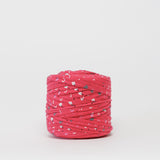 Roller Rink: Reclaimed T-Shirt Fabric Yarn