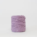 Violets: Reclaimed T-Shirt Fabric Yarn