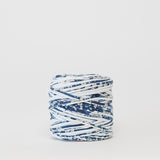 Sea Garden: Reclaimed T-Shirt Fabric Yarn