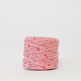 Pink Pasture: Reclaimed T-Shirt Fabric Yarn