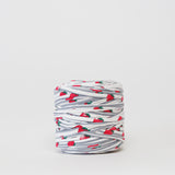 On The Vine: Reclaimed T-Shirt Fabric Yarn