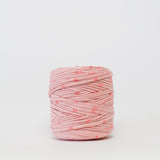 Kisses (Rose): Reclaimed T-Shirt Fabric Yarn