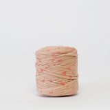 Kisses (Caramel): Reclaimed T-Shirt Fabric Yarn