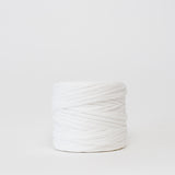 Snow White: Reclaimed T-Shirt Fabric Yarn