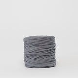 Dark Rain: Reclaimed T-Shirt Fabric Yarn