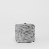 Pewter: Reclaimed T-Shirt Fabric Yarn