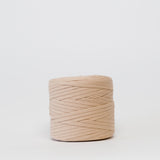 Sandcastle: Reclaimed T-Shirt Fabric Yarn
