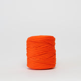 Tangerine: Reclaimed T-Shirt Fabric Yarn