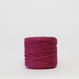 Purple: Reclaimed T-Shirt Fabric Yarn
