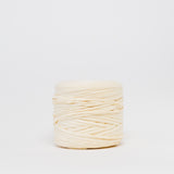 Light Sand: Reclaimed T-Shirt Fabric Yarn