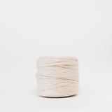 Coffee Cream: Reclaimed T-Shirt Fabric Yarn
