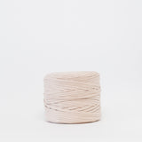 Close: Reclaimed T-Shirt Fabric Yarn