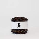 Orange Crush: Reclaimed T-Shirt Fabric Yarn