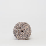 Fall (Brown): Reclaimed T-Shirt Fabric Yarn