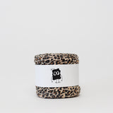Cheetah Girl: Reclaimed T-Shirt Fabric Yarn