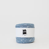 Daisy Grey: Reclaimed T-Shirt Fabric Yarn