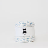 Forget-Me-Knot: Reclaimed T-Shirt Fabric Yarn