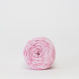 Pink Camo: Reclaimed T-Shirt Fabric Yarn