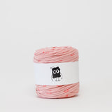 Kisses (Rose): Reclaimed T-Shirt Fabric Yarn