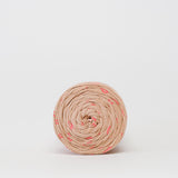 Kisses (Caramel): Reclaimed T-Shirt Fabric Yarn