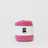 Amour In Purple: Reclaimed T-Shirt Fabric Yarn