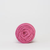 Amour In Purple: Reclaimed T-Shirt Fabric Yarn