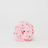 Kisses (Pink): Reclaimed T-Shirt Fabric Yarn