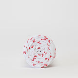 Kisses (White): Reclaimed T-Shirt Fabric Yarn