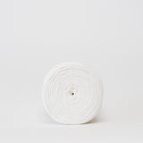 Snow White: Reclaimed T-Shirt Fabric Yarn
