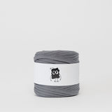 Dark Rain: Reclaimed T-Shirt Fabric Yarn