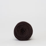 Coffee: Reclaimed T-Shirt Fabric Yarn