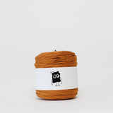 Golden: Reclaimed T-Shirt Fabric Yarn
