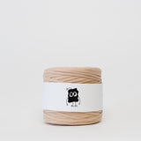 Sandcastle: Reclaimed T-Shirt Fabric Yarn