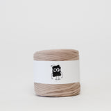 Hazelnut: Reclaimed T-Shirt Fabric Yarn