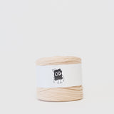Bisque: Reclaimed T-Shirt Fabric Yarn