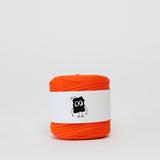 Tangerine: Reclaimed T-Shirt Fabric Yarn