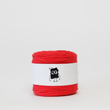 Strawberry: Reclaimed T-Shirt Fabric Yarn
